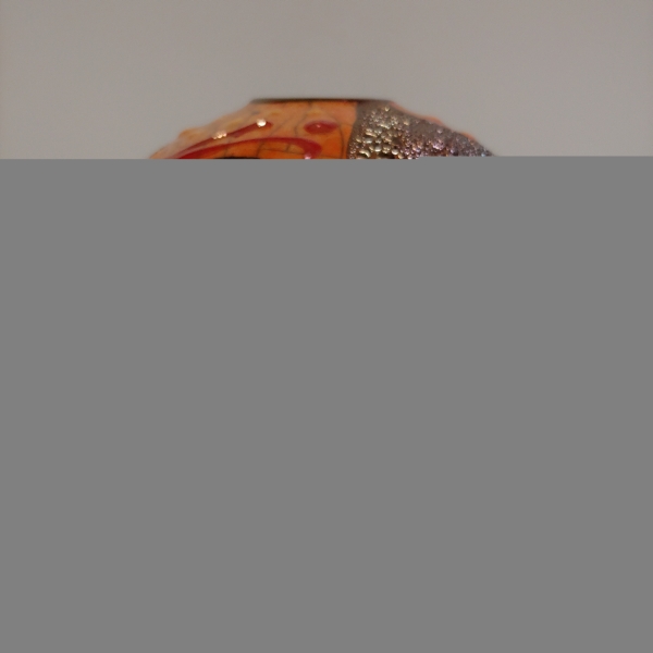 #221173 Raku Vase 3x Fired 5x5 $32 at Hunter Wolff Gallery